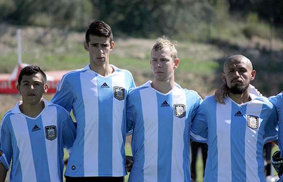 Los salteños Molina y Carrizo juegan en España en el pre-paralímpico de fútbol