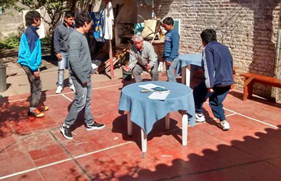 En Metán, el penal juvenil desarrolla actividades artísticas