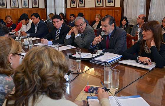 El Ministro de Salud se reunió con diputados provinciales