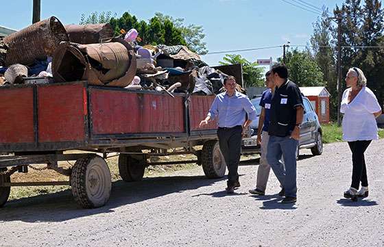 En Vaqueros realizarán hoy tareas de descacharrado