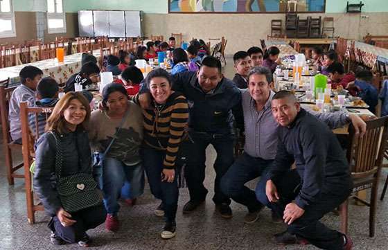 El coro de la misión San Francisco participó del  festival “Todos juntos por la Paz”