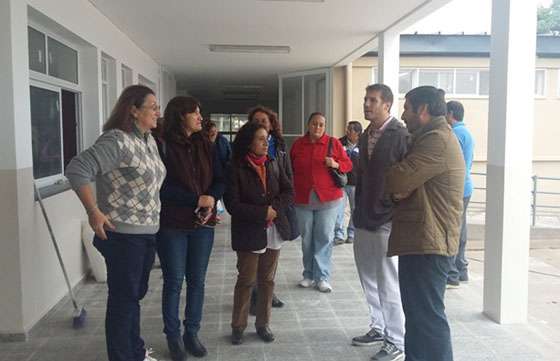 Inauguran el nuevo edificio de la escuela Güemes de Tejada en El Galpón