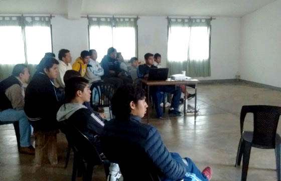 Jóvenes en Conflicto con la Ley reciben charlas preventivas sobre el consumo de drogas