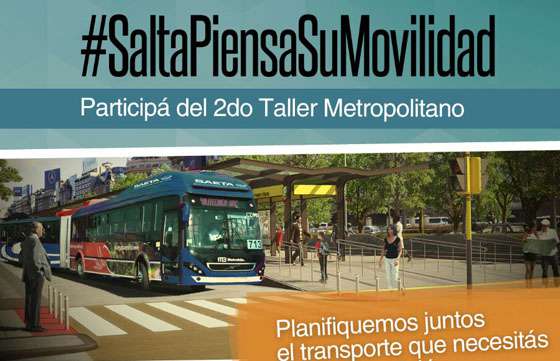 Convocatoria al taller “Salta piensa su movilidad”