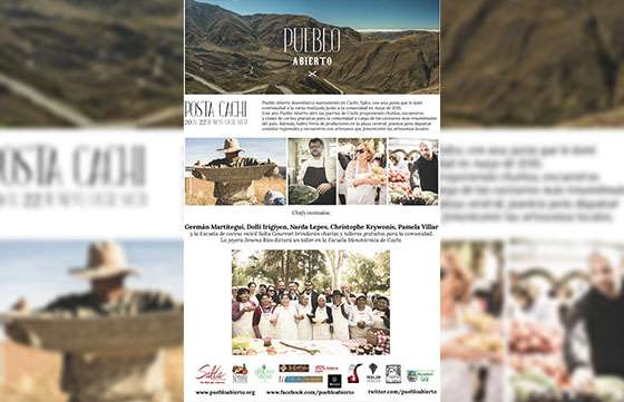 La Provincia será sede del festival gastronómico Posta Cachi