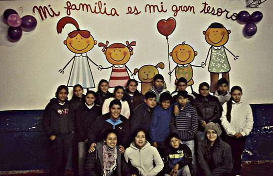 El cuerpo infantil de Rosario de la Frontera realizó una jornada de integración