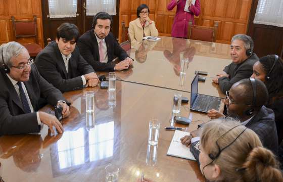 El Relator Especial de Naciones Unidas se interiorizó sobre el ejercicio legislativo provincial