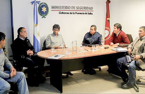 Seguridad, SAETA y UTA fortalecen acciones conjuntas por la seguridad en el transporte público