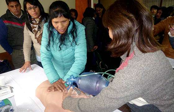 Enfermeros se actualizaron en emergencias cardiovasculares e hipertensivas