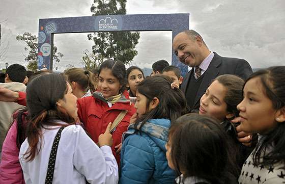 Se inauguró el primer sendero científico en el parque del Bicentenario