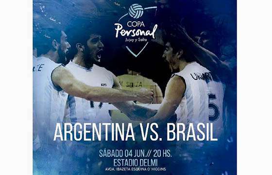 Continúa la venta de entradas para el amistoso de vóley entre Argentina y Brasil