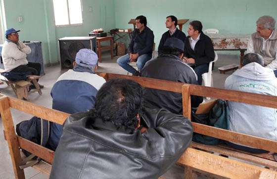 Encuentro con comunidades originarias de Rivadavia Banda Sur