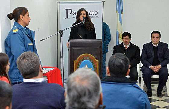 Entregaron certificados a integrantes del programa de inserción social