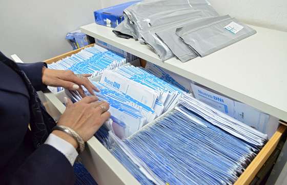 En el Registro Civil hay cuatro mil DNI sin retirar