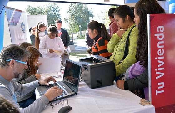 El Centro de Atención Ciudadana trabaja para familias de Santa Victoria Este