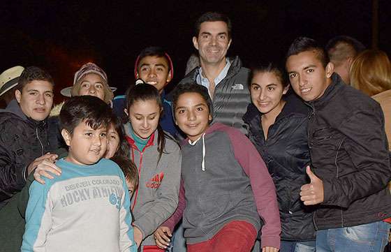 El Gobierno apuesta al desarrollo de jóvenes y niños con un nuevo espacio deportivo en Santa Victoria Este
