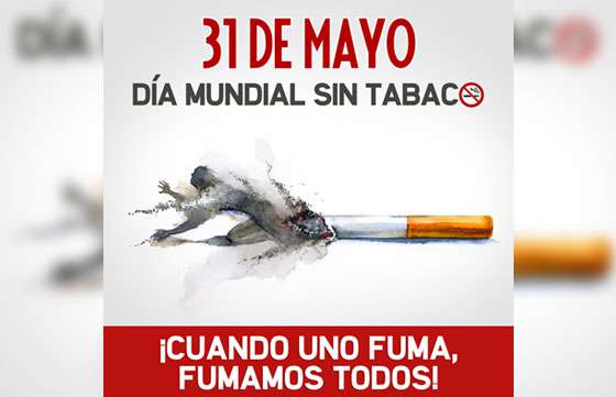 Conmemoran hoy el Día Mundial sin Tabaco