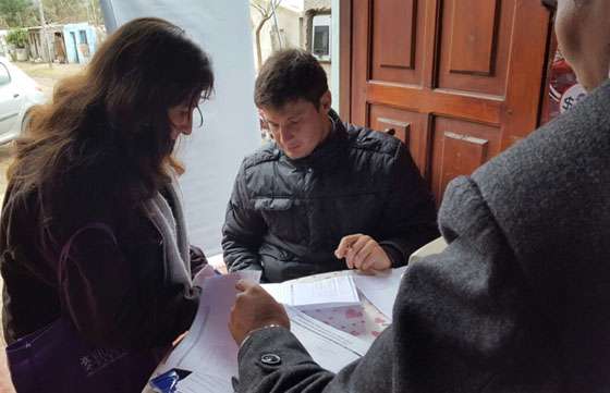 Continúa el operativo en los barrios para informar sobre la tarifa social