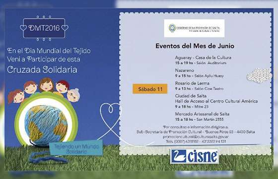 Actividades por el Día Mundial del Tejido Solidario