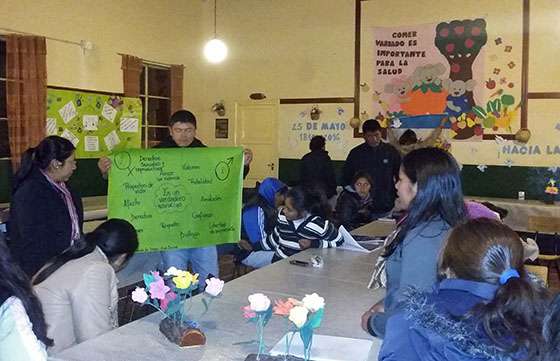 En Seclantás 60 jóvenes participaron de un taller sobre derechos humanos