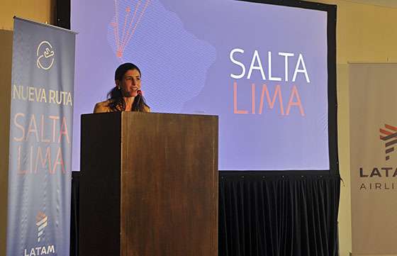 Salta tendrá conexión aérea directa con Lima
