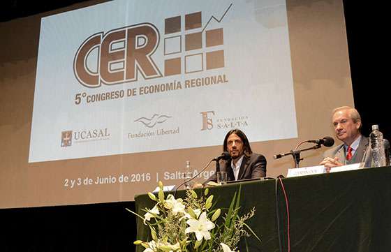 Parodi expuso en la quinta edición del Congreso de Economía Regional