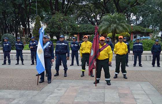 Conmemoraron el día del Bombero Voluntario