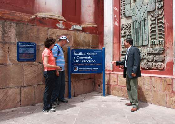 Comenzó la instalación de carteles con información turística 