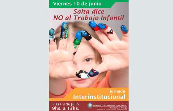Inicia la semana por la Lucha contra el trabajo Infantil