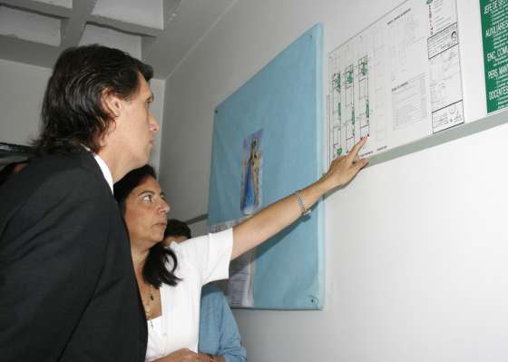 En un colegio se realizó un simulacro de evacuación por sismo