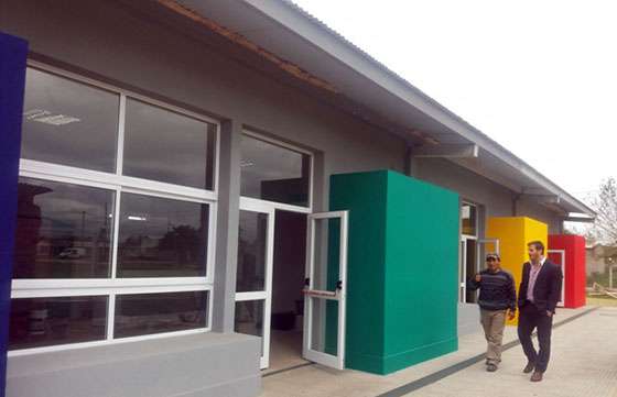 Avanza la construcción de una nueva sala maternal en Rosario de la Frontera