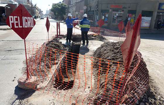 Importante obra y mejoras en el servicio cloacal en la ciudad de Salta