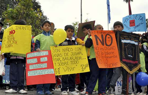 Con diversas actividades se conmemora el Día Mundial de Erradicación del Trabajo Infantil