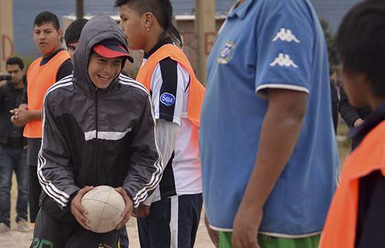 Un nuevo encuentro de rugby infantil reunió a cientos de niños de la zona sudeste