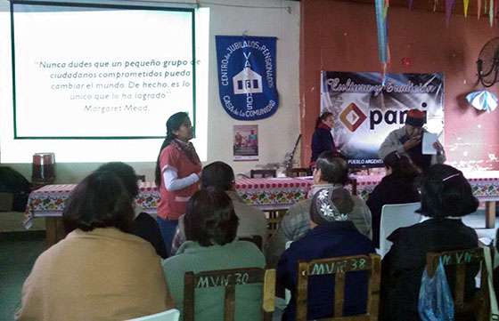 Vecinos de Vaqueros y barrio Santa Cecilia participaron de jornadas de capacitación sobre derechos humanos