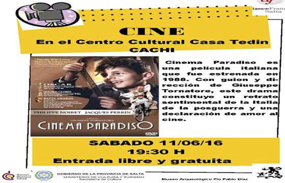Presentan el ciclo Cine del Mundo en Cachi