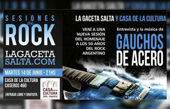 Sesiones de Rock presenta a Gauchos de Acero