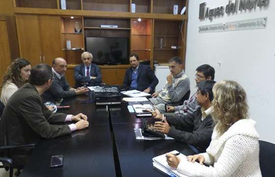 Aguas del Norte y la Municipalidad de Salta realizan tareas conjuntas