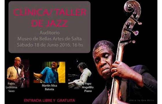 Taller gratuito de Jazz en el  Museo de Bellas Artes