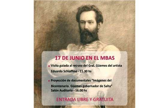 Visita guiada y audiovisuales en homenaje a Güemes