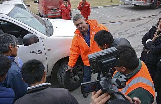 Conductores de la Administración Pública fueron capacitados en seguridad vial