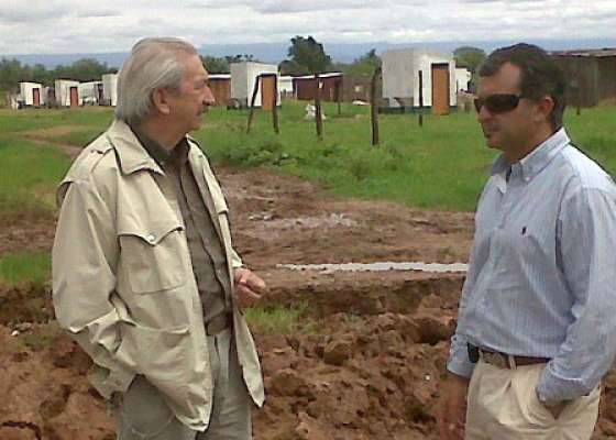 Se fiscalizó en Apolinario Saravia lotes comprados con fondos provinciales   