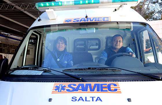 El Samec realiza cobertura sanitaria en los actos en honor al General Güemes
