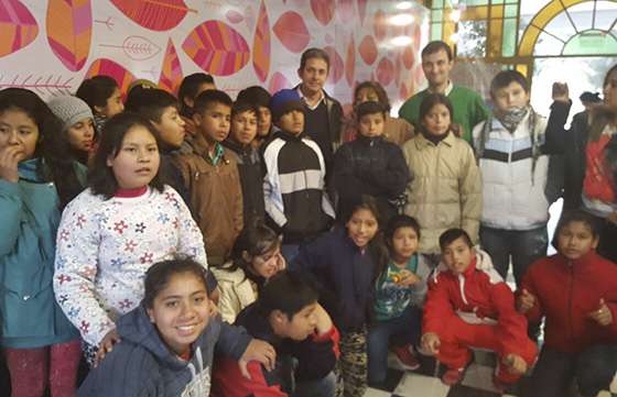Chicos de comunidades aborígenes visitaron Tecnópolis Federal