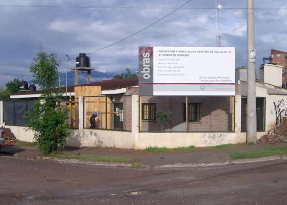 Se refacciona y amplía el centro de salud de barrio Roberto Romero 