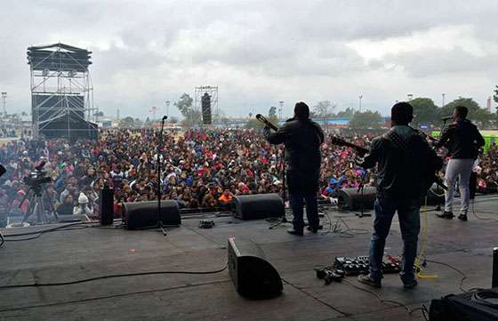 Los salteños disfrutan en el Festival de la Patria Grande