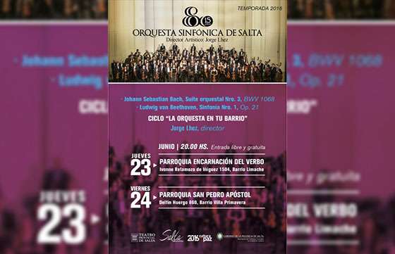 La Sinfónica se presentará en Villa Primavera