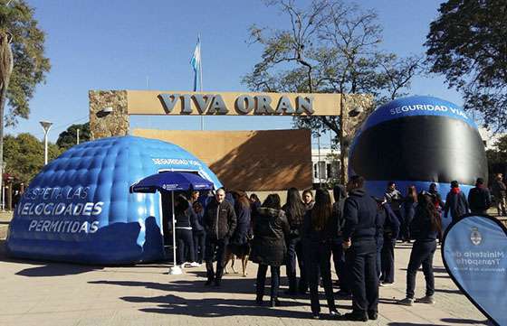 La Campaña de Seguridad Vial se extendió a Orán