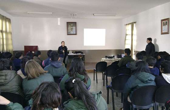 Estudiantes conocieron la nueva metodología de seguridad en Salta