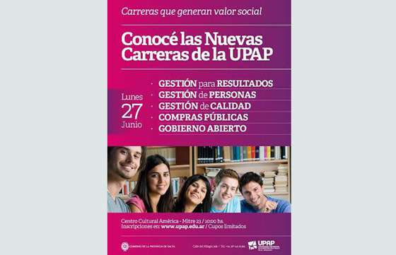 La UPAP realizará hoy una charla informativa sobre su oferta académica